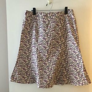 GAP Stretch Floral Skirt